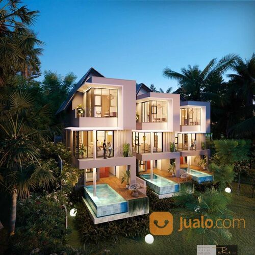 GREENLOT RIVERSIDE VILLA Munggu Bali - Hunian Mewah 3 Lantai Fully Funished dg Private Pool