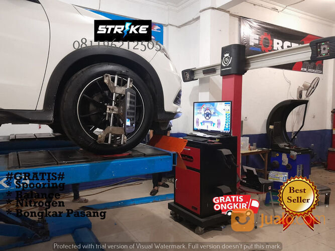 Spooring 3D Dan balance Mobil Murah Surabaya Honda HRv