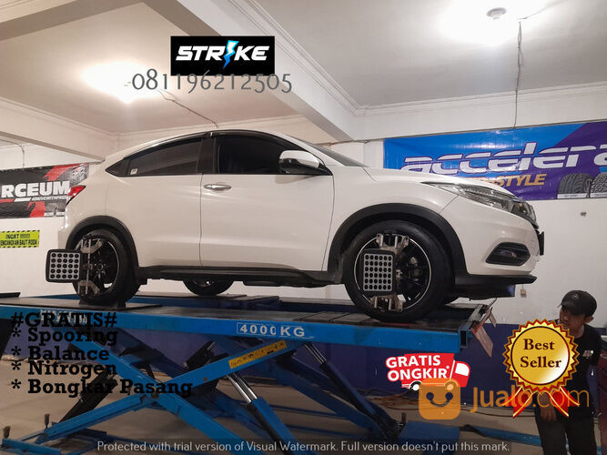 Spooring 3D Dan balance Mobil Murah Surabaya Honda HRv