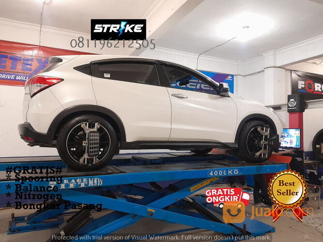 Spooring 3D Dan balance Mobil Murah Surabaya Honda HRv