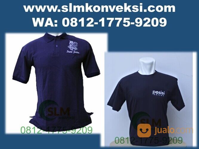 WA 0812 1775 9209, SLM Konveksi Vendor Polo Shirt Profesional Banjarmasin Penajam Paser Utara