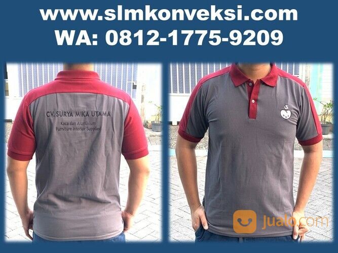 WA 0812 1775 9209, SLM Konveksi Vendor Polo Shirt Profesional Banjarmasin Penajam Paser Utara