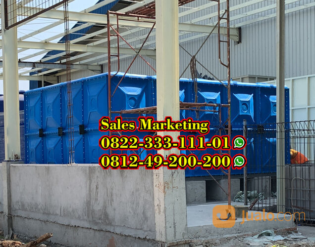 Rooftank, Tangki Panel, Roof Tank Fiberglass, Tank Kotak Module Segmen