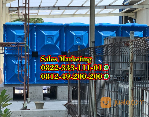 Rooftank, Tangki Panel, Roof Tank Fiberglass, Tank Kotak Module Segmen