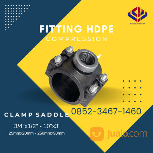 Harga Sambungan Pipa HDPE Fitting Aksesoris Compression dan Injection