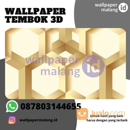 WALLPAPER TEMBOK 3D