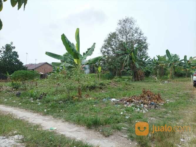 Tanah Bulatan Jl. Jati Mandiri Dekat Kota Pekanbaru; Lokasi Ramai Pemukiman
