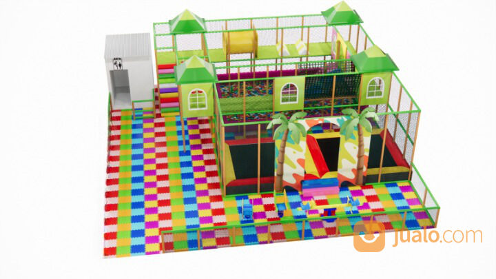 usaha modern playground indoor mandi bola
