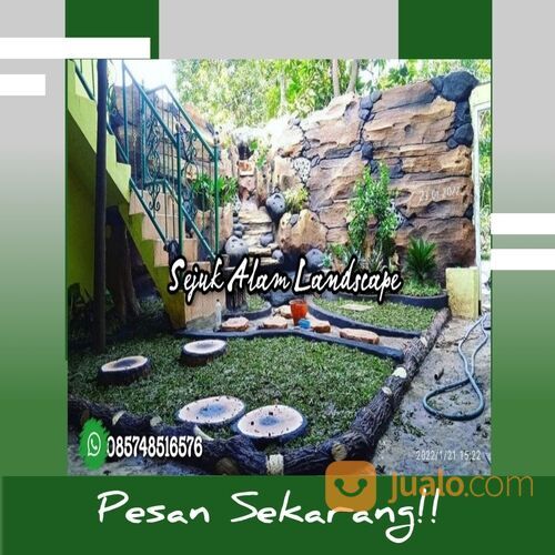 Tukang Kolam relief Tebing di Batu