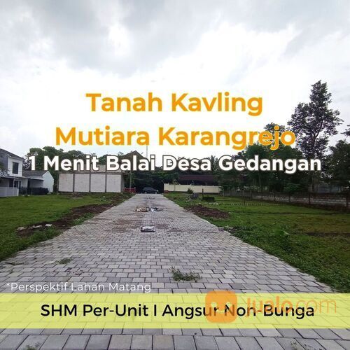 Tanah Tulungagung Standar Perumahan Dekat SMAN Karangrejo