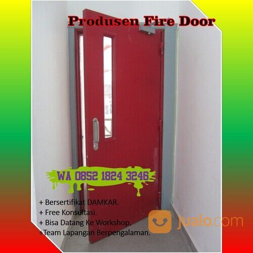SNI.!! Wa 0852 1824 3246 Produsen Pintu Tahan Api Fortress Untuk Rumah Sakit Di Samarinda