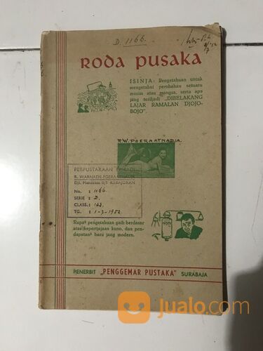 Buku pengetahuan gaib jadul: Roda Pusaka, Penggemar Pustaka, tahun 1958
