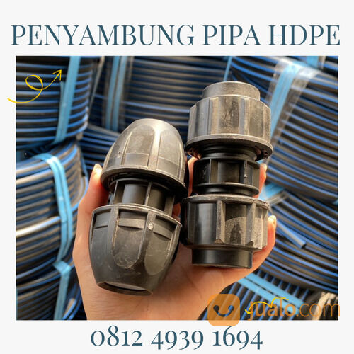 PENYAMBUNG PIPA HDPE ATAU FITTING PIPA HDPE | MEREK PENGUIN