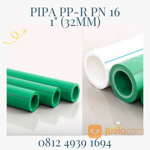 PIPA PP-R PN 16 UKURAN 1" (32MM) - DISTRIBUTOR PIPA INDONESIA