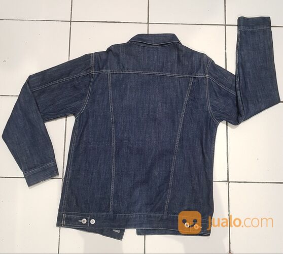 Jacket Denim CALVIN KLEIN JEANS Original Dark Blue kondisi like new
