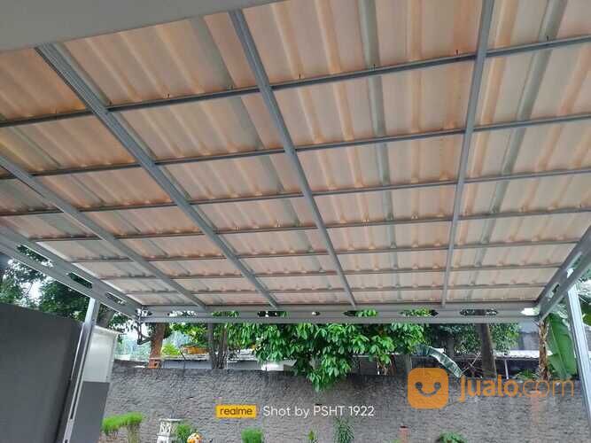 Kanopi baja ringan atap alderon single RS