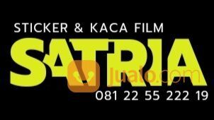 pasang Stiker kaca salatiga sandblast es, kaca film oneway, cutting sticker solotigo