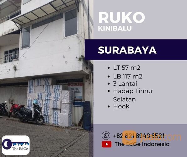 Ruko Raya Kinibalu Petemon Siap Pakai Dekat Dengan Akses Jalan Kota Besar di Surabaya – The EdGe