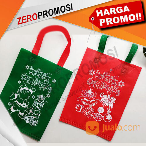 Tas bingkisan Natal - Goodie Bag Natal - Model Eco BISA BELI SATUAN