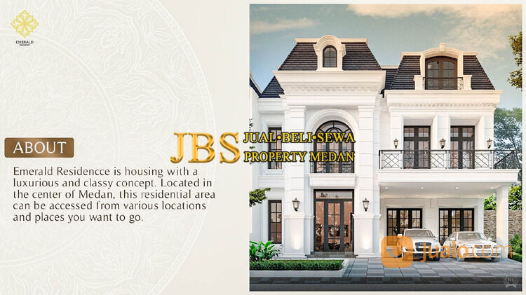 Villa Baru Komplek EMERALD RESIDENCE Jalan Putri Hijau