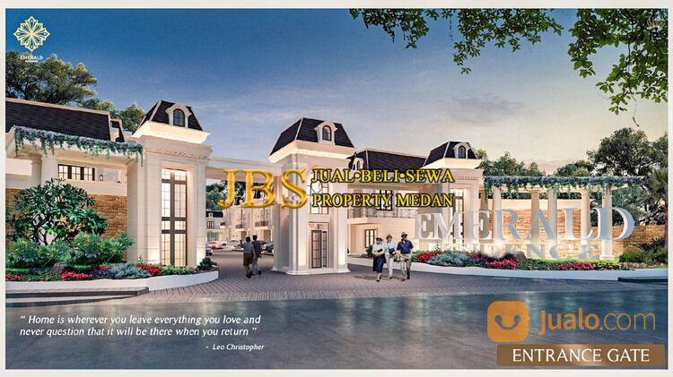 Villa Baru Komplek EMERALD RESIDENCE Jalan Putri Hijau