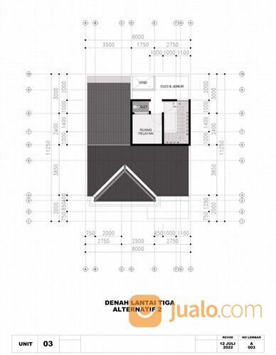 Rumah Cluster Alamanda 3 Bantar Jati Residence Cipayung Jakarta Timur