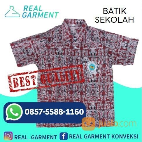 Batik Sekolah Surabaya Termurah | 0857.5588.1160
