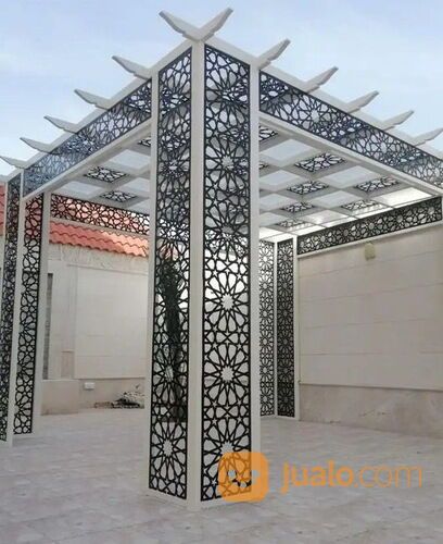 Spesialis Pergola Kanopi Laser Cutting Metal