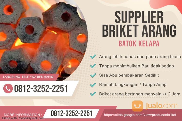 PABRIKSupplier Briket Arang Batok Di Jogjakarta