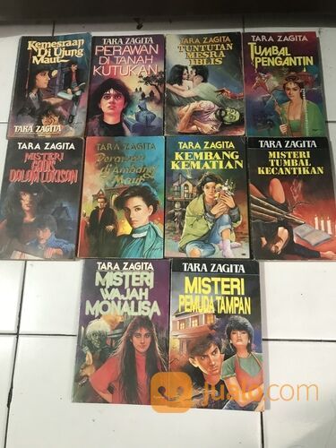 Buku novel horror karya TARA ZAGITA, tahun 1990an. Kondisi mulus.