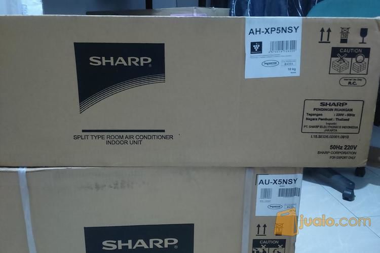 AC SHARP PLASMA CLUSTER INVERTER 1 2 PK .100 BARU 
