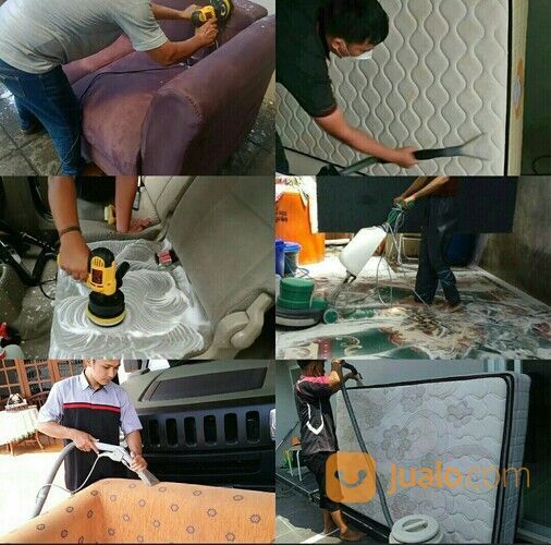 diskon50% cuci sofa springbed jok mobil karpet di pedan klaten terbaik