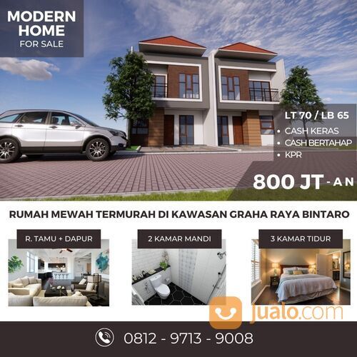 "RUMAH MURAH BINTARO" ANTI BANJIR, PT. AGUNG GRIYA LOKA, GRAHA RAYA