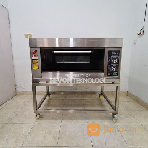 Oven Gas Deck 2 Loyang Otomatis Pemanggang Roti Dapur Bakery Spesialis Di Jogja di Kota