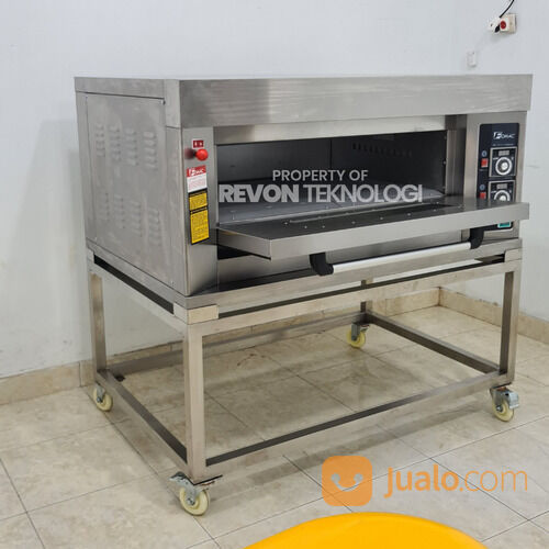Oven Gas Deck 2 Loyang Otomatis Pemanggang Roti Dapur Bakery Spesialis Di Jogja di Kota