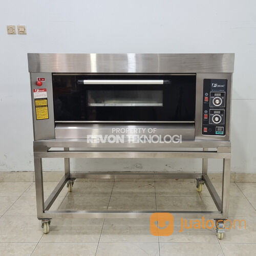 Oven Gas Deck 2 Loyang Otomatis Pemanggang Roti Dapur Bakery Spesialis Di Jogja di Kota