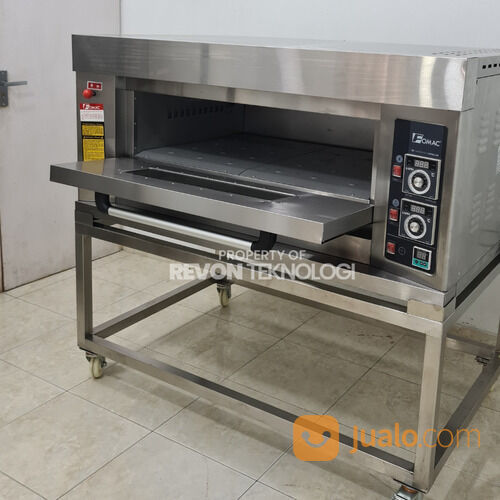Oven Gas Deck 2 Loyang Otomatis Pemanggang Roti Dapur Bakery Spesialis Di Jogja di Kota