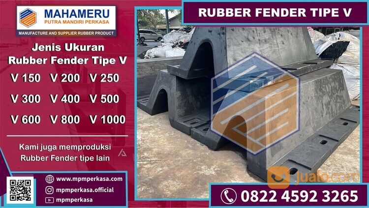 Produksi Rubber Fender V 300 H 1000 L Berkualitas dan Bergaransi,di Gorontalo Utara