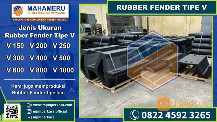 Produksi Rubber Fender V 300 H 1000 L Berkualitas dan Bergaransi,di Gorontalo Utara