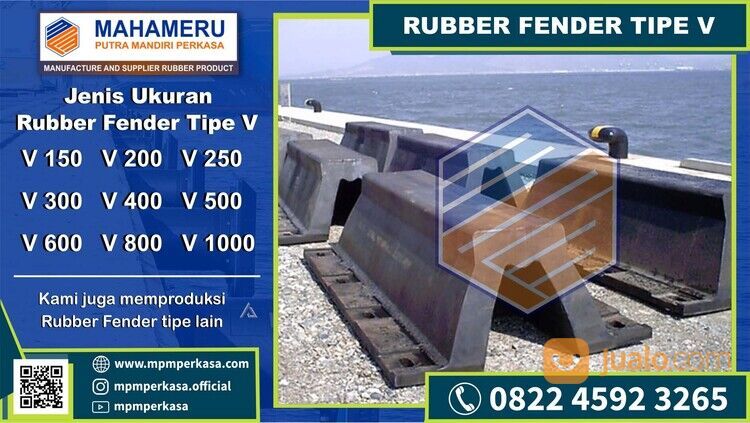 Produksi Rubber Fender V 300 H 1000 L Berkualitas dan Bergaransi,di Gorontalo Utara