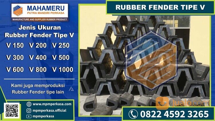 Produksi Rubber Fender V 300 H 1000 L Berkualitas dan Bergaransi,di Gorontalo Utara