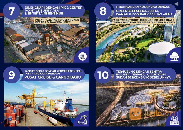 Gudang BizPark PIK 2 Strategis di Pusat Kota