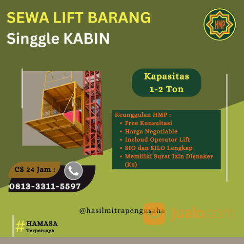 SEWA LIFT BARANG | SURAT DUKUNGAN TENDER | 081333115597 | 082171720913