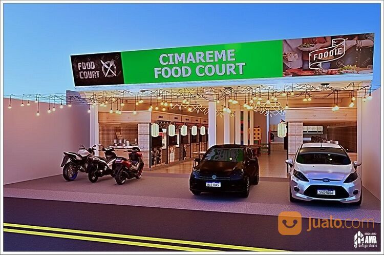 Foodcourt di Jl. Cimareme Batujajar Dekat Pabrik, Perumahan, Samsat Bandung Barat