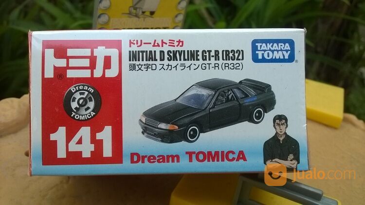 Tomica Dream Initial D Nissan Skyline GTR R32 Night Kids import