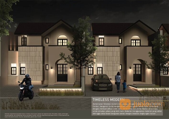 RUMAH MEWAH KOMPLEK PEMDA BELLA VISTA GARDEN