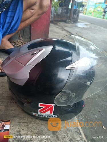 Helm KYT repaint hitam size M