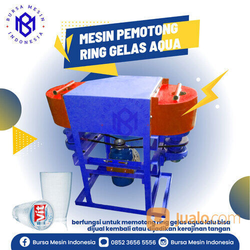 Mesin Potong LED Aqua Ring Gelas Aqua gelas plastik