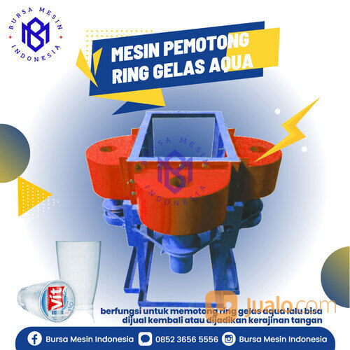 Mesin Potong LED Aqua Ring Gelas Aqua gelas plastik