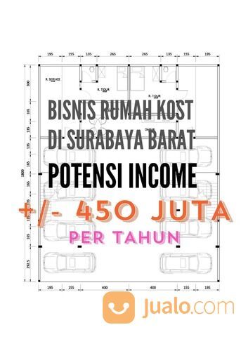 Rumah Kost Surabaya Barat Dukuh Kupang Dkt Tol Mayjen HR Mohammad Dukuh Pakis Darmo Permai SDPS